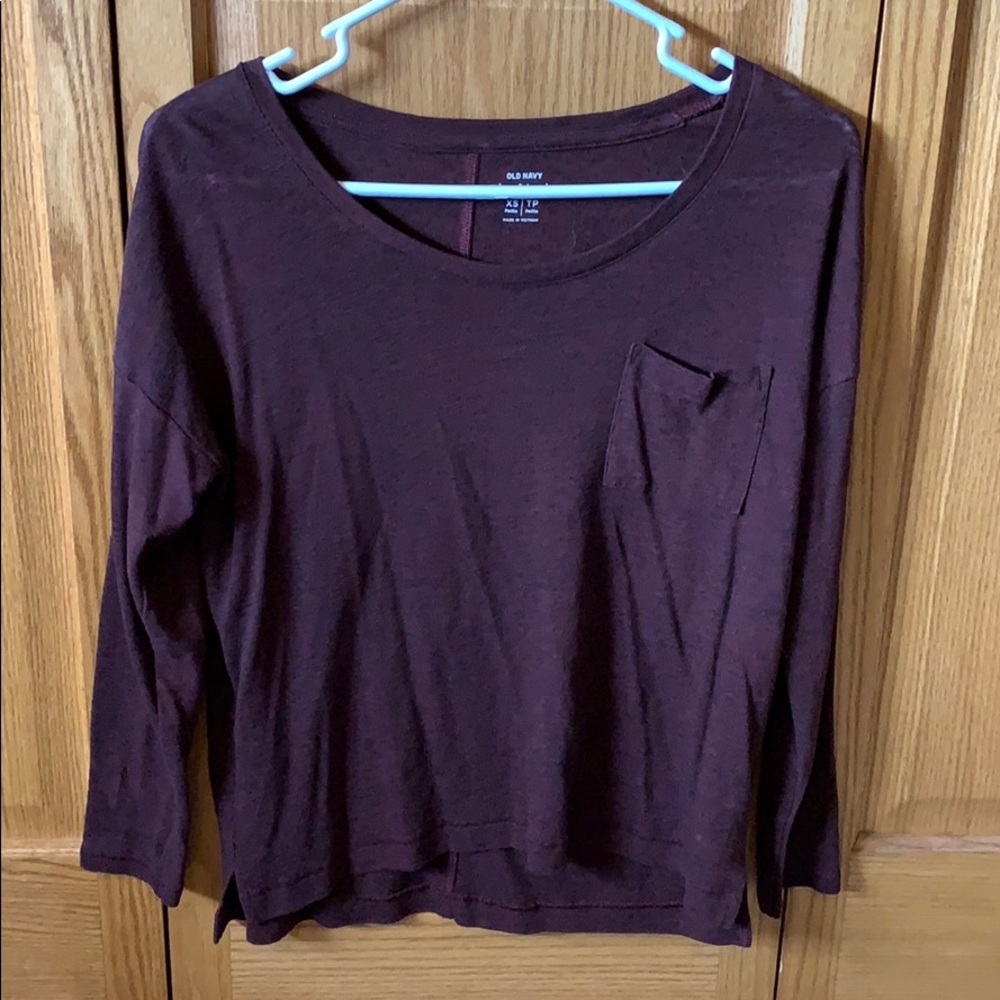 Old Navy long sleeve with pocket